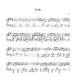 Ноты Stray Kids - B Me - предпросмотр