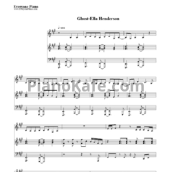 Ноты Ella Henderson - Ghost