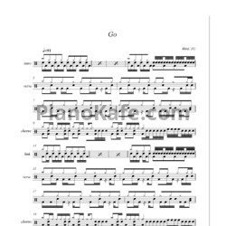 Ноты Blink-182 - Go - предпросмотр