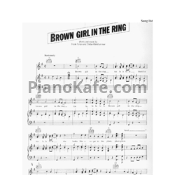 Ноты Boney M - Brown girl in the ring - предпросмотр