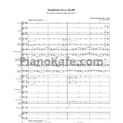 Ноты Эдуард Элгар - Симфония №3 (Op. 88, Партитура) - предпросмотр