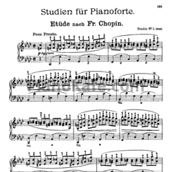 Ноты И. Брамс - 5 этюдов (Anh. 1) - предпросмотр