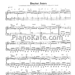 Ноты Aqua - Doctor Jones - предпросмотр