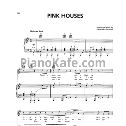 Ноты John Mellencamp - Pink houses