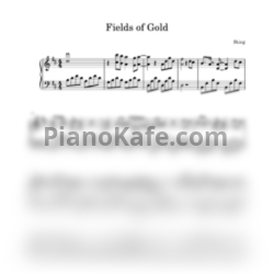 Ноты Sting - Fields of gold (Версия 4) - предпросмотр