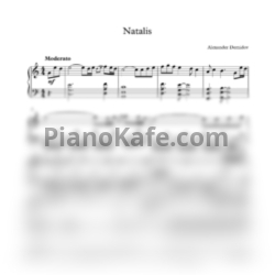 Ноты Alexander Demidov - Natalis - предпросмотр