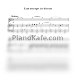 Ноты Alexander Demidov - Lost amongst the flowers - предпросмотр
