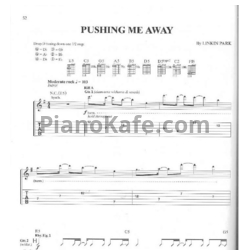 Ноты Linkin Park - Pushing me away (Версия 2) - предпросмотр