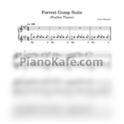 Ноты Alan Silvestri - Forrest Gump Suite - предпросмотр