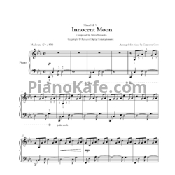 Ноты Akira Yamaoka - Innocent Moon - предпросмотр