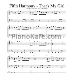 Ноты Fifth Harmony - That's my girl
