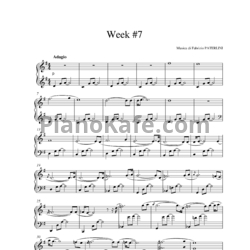 Ноты Fabrizio Paterlini - Week #7 - предпросмотр