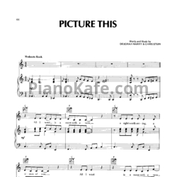 Ноты Blondie - Picture This - предпросмотр