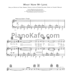 Ноты Barbara Streisand - What now my love - предпросмотр