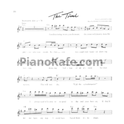 Ноты Pink Floyd - The trial (Guitar tabs) - предпросмотр