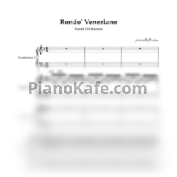 Ноты Rondo Veneziano - Venti D'Oriente (для 3 синтезаторов) - предпросмотр