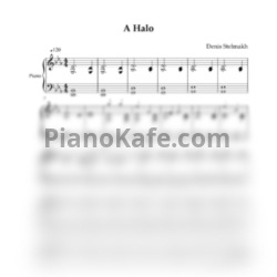 Ноты Denis Stelmakh - A Halo - предпросмотр