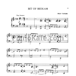 Ноты Billy Taylor - Bit of bedlam