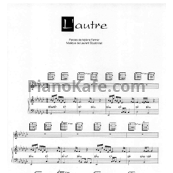 Ноты Mylene Farmer - L'autre - предпросмотр