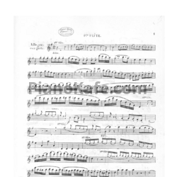 Ноты Франсуа Девьен - Квартет флейт соль мажор (Партии) - предпросмотр