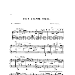 Ноты Луи Моро Готшалк - Orfa (Op. 71) - предпросмотр