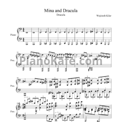 Ноты Wojciech Kilar - Mina and Dracula - предпросмотр