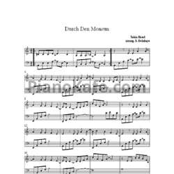 Ноты Tokio Hotel - Durch den monsun - предпросмотр