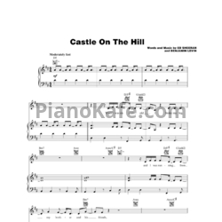 Ноты Ed Sheeran - Castle on the hill (Версия 3) - предпросмотр