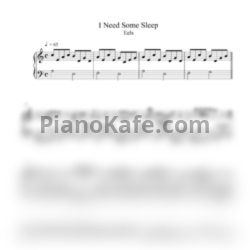 Ноты Eels - I need some sleep