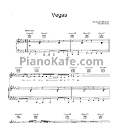 Ноты Sara Bareilles - Vegas - предпросмотр