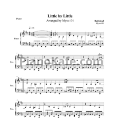 Ноты Radiohead - Little by little - предпросмотр