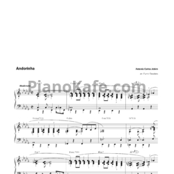 Ноты Antonio Carlos Jobim - Andorinha - предпросмотр