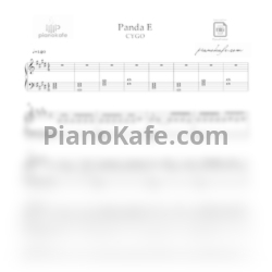 Ноты CYGO - Panda E