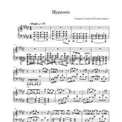 Ноты Семён Кривенко-Адамов - Гипноз - предпросмотр