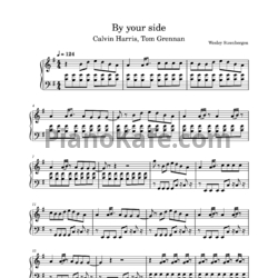 Ноты Calvin Harris feat. Tom Grennan - By your side - предпросмотр