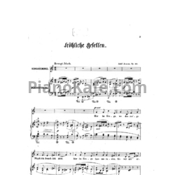 Ноты А. Йенсен - 6 песен Отто Рокетта (Op. 35) - предпросмотр