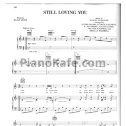 Ноты Scorpions - Still loving you - предпросмотр