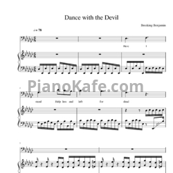 Ноты Breaking Benjamin - Dance with the devil