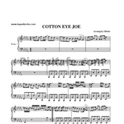 Ноты Rednex - Cotton eye Joe - предпросмотр