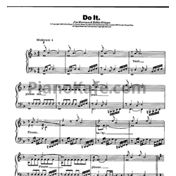 Ноты The Doors - Do it (Piano solo)