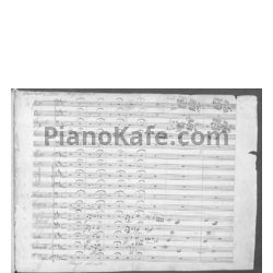 Ноты Луи Моро Готшалк - Увертюра "Oberon" (Партитура, Op. 83) - предпросмотр