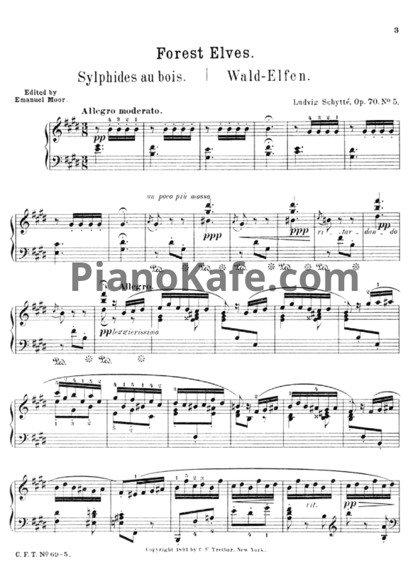 Ноты Людвиг Шитте - 10 Historiettes (Op. 70) - PianoKafe.com