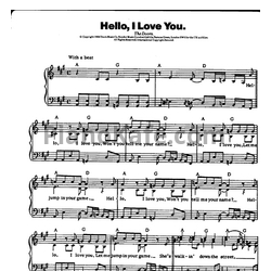 Ноты The Doors - Been down so long (Piano solo) - предпросмотр