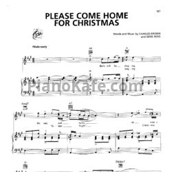 Ноты The Eagles - Please come home for Christmas - предпросмотр