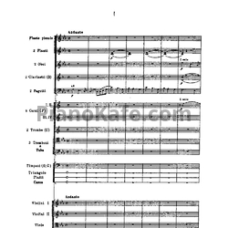 Ноты П. Чайковский - Кантата "К радости" (Партитура) - предпросмотр