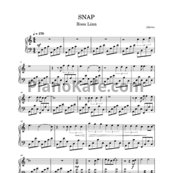 Ноты Rosa Linn - Snap