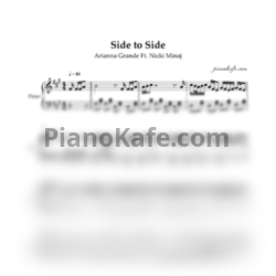 Ноты Ariana Grande ft. Nicki Minaj - Side to side - предпросмотр