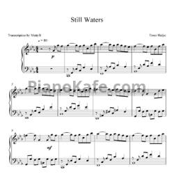 Ноты Tonci Huljic - Still water