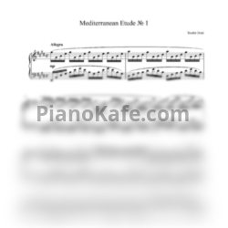 Ноты Teodor Doré - Mediterranean Etude № 1 - предпросмотр