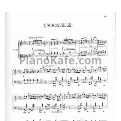 Ноты Герман Волленгаупт - Полька "Ласточка" №4 - предпросмотр